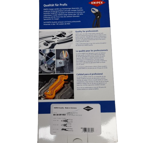 Knipex 8-Piece Circlip Plier Set 00 20 04 V01 (LN)