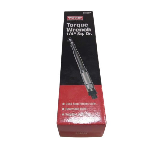 Toledo Torque Wrench 1/4″ Sq. DR. With Hard Case