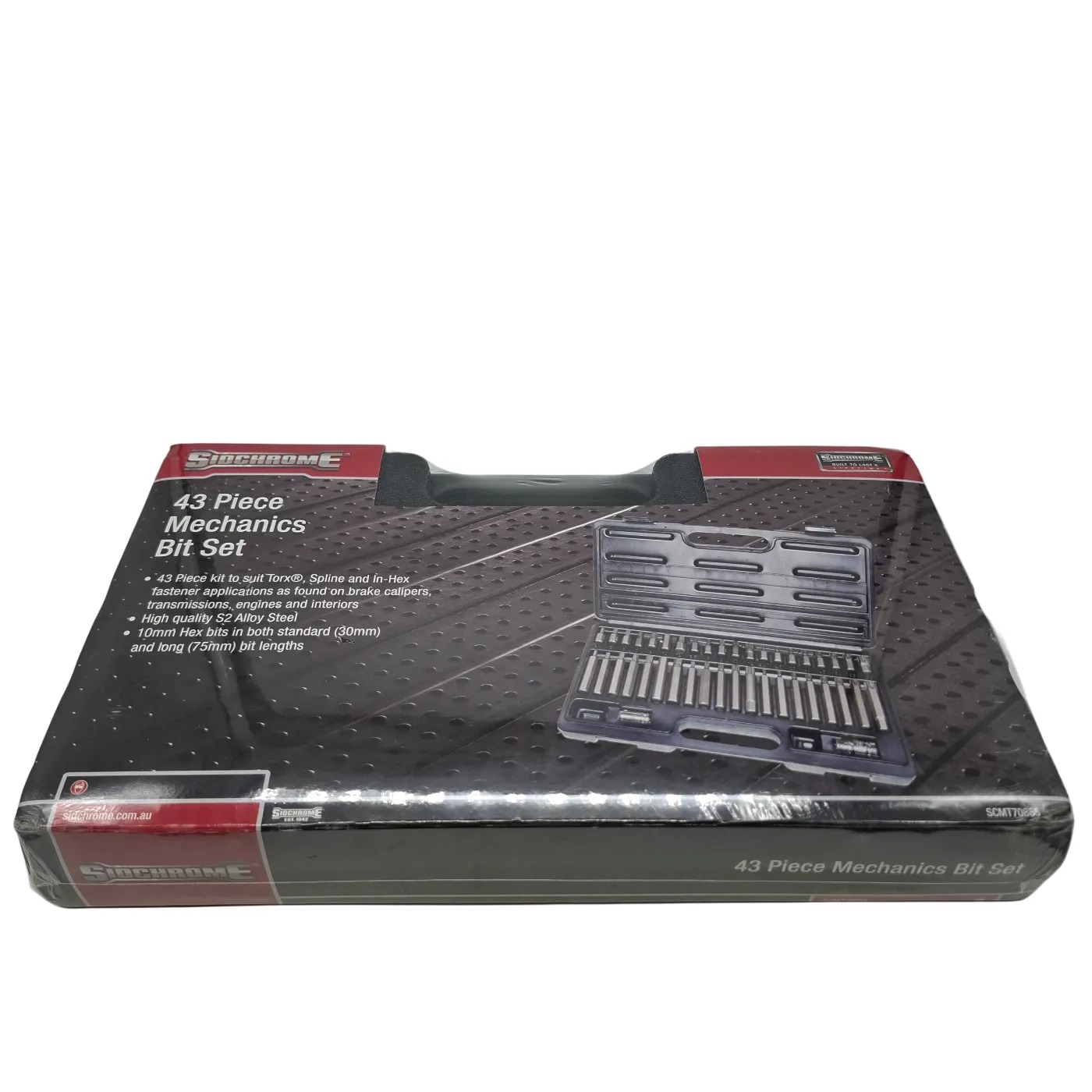 Sidchrome 43 Piece Mechanics Bit Set SCMT70885 (WR1410655)