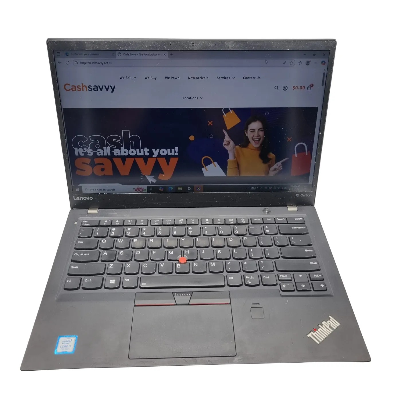 Lenovo ThinkPad X1 Carbon Laptop *No Charger* (WR 1366305)