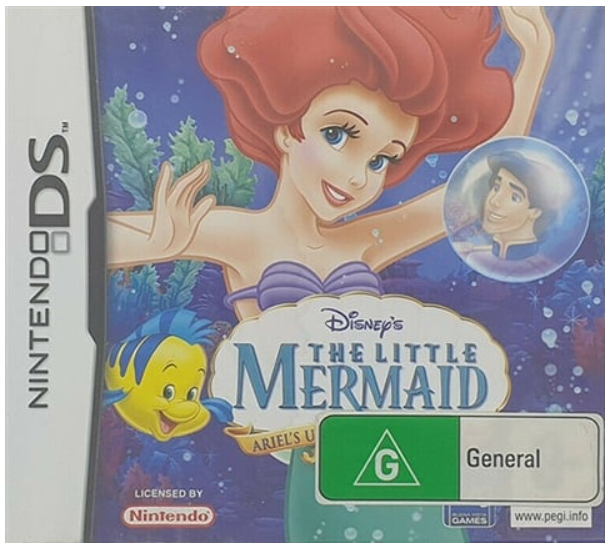 The Little Mermaid Nintendo DS cartridge Only Good Condition (CP1353448)