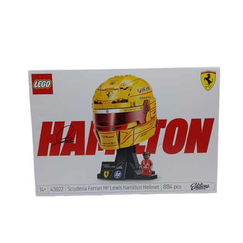 Lego Scuderia Ferrari HP Lewis Hamilton Helmet 43022 (Sealed) (CP)