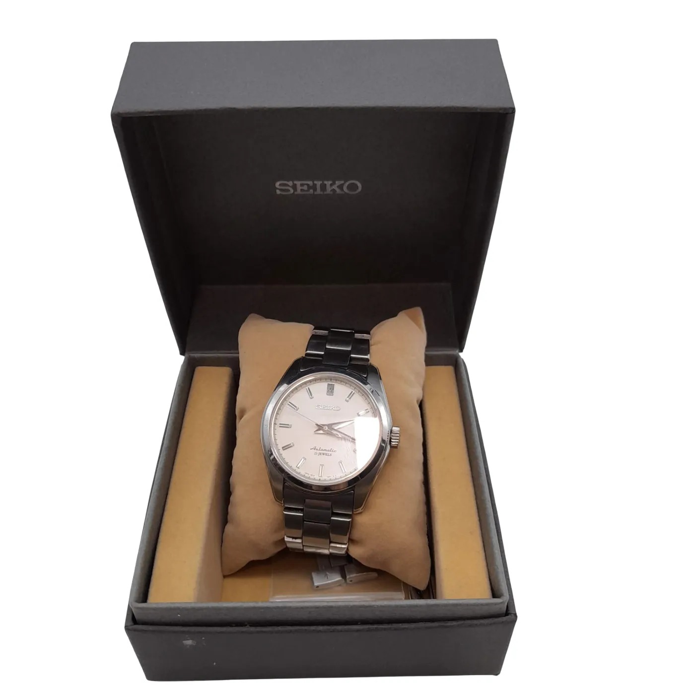 Seiko 6R15-00C1 Men’s Automatic Watch with Stainless Steel Band In Box With Spare Links  (WL 1409694)