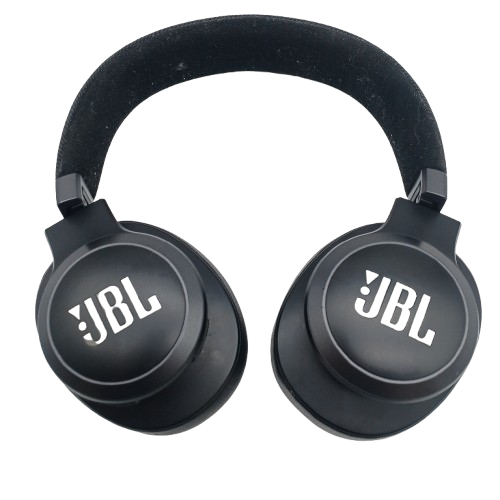 JBL Live Tune770NC Rechargeable Wireless Bluetooth Headphones, Black, Small Slit In EarCup (Shown) (WR)