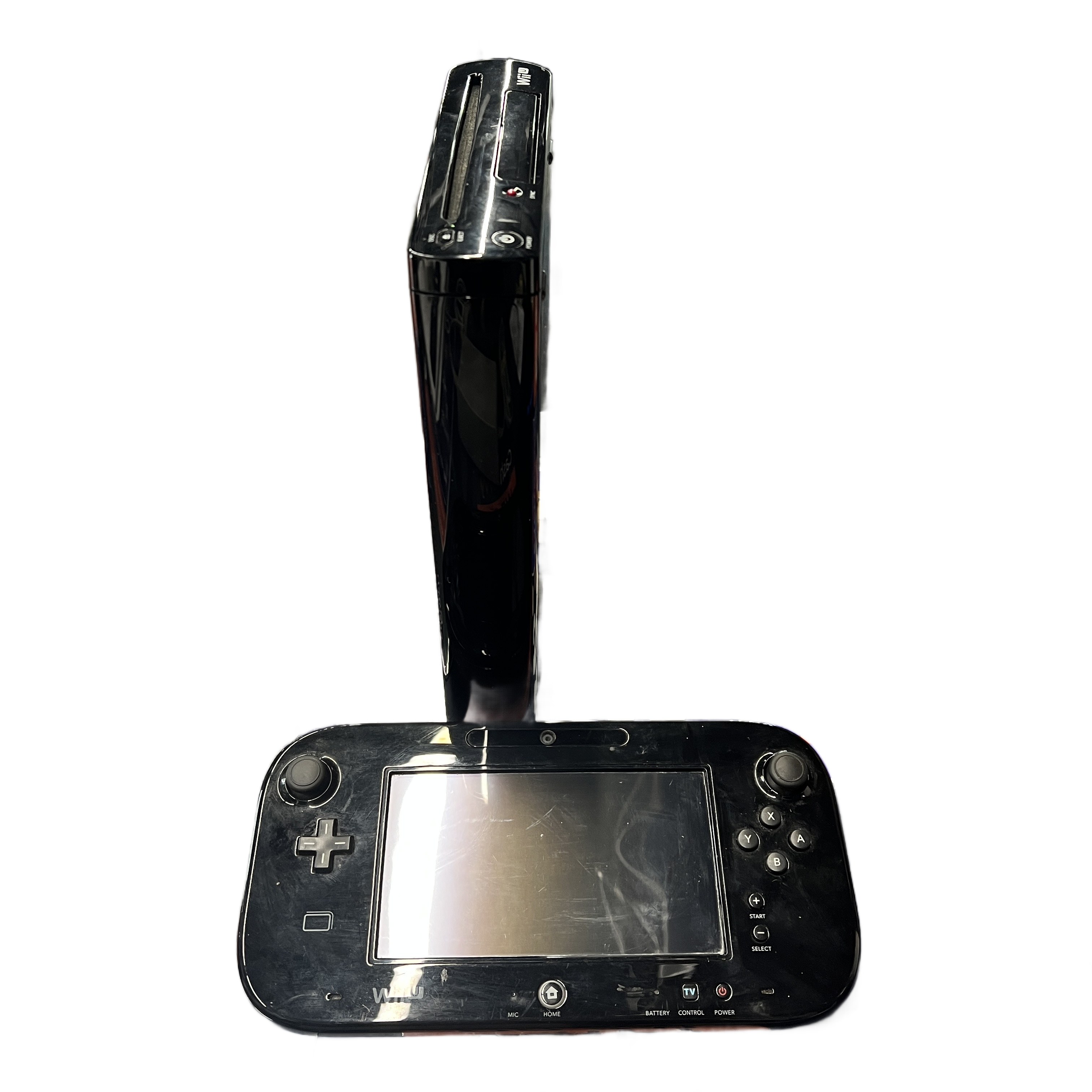 Nintendo Wii U Black With Power Adapter (MK)