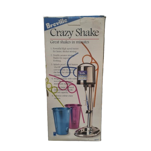 Breville Milkshake Maker MS402, In Box with Attachments, Good Used Condition (MR)