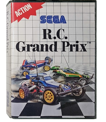 R.C Grand Prix Sega Game In Case No Manual (CP-1243450)