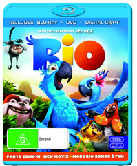 Rio: Party Edition Blu Ray Good Condition (CP)
