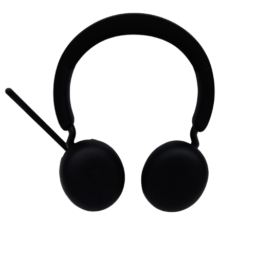 Jabra Evolve2 65 Stereo Bluetooth Headset with Accessories and Box Like New (LN)