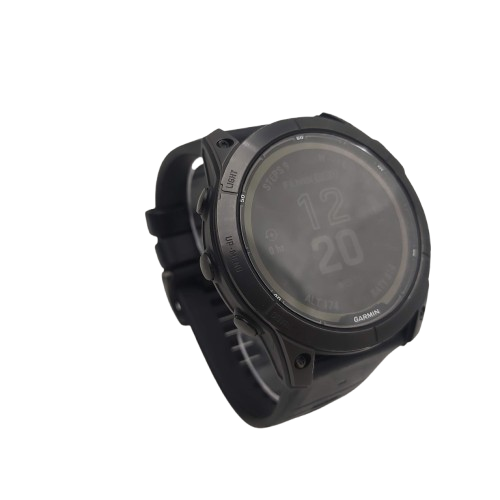 Garmin Fenix 7x Pro Sapphire Solar – Carbon Gray Smartwatch with Charger