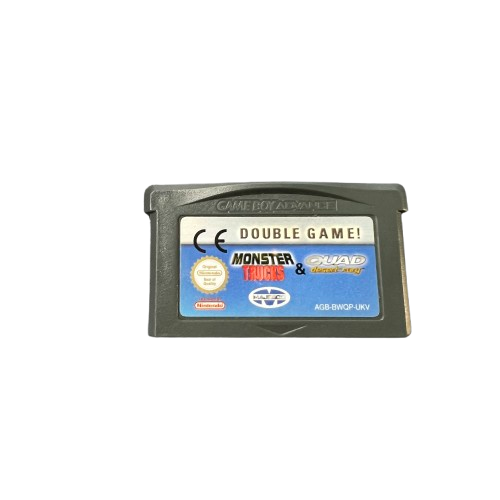 Monster Trucks & Quad Desert Fury Gameboy Game (MK)