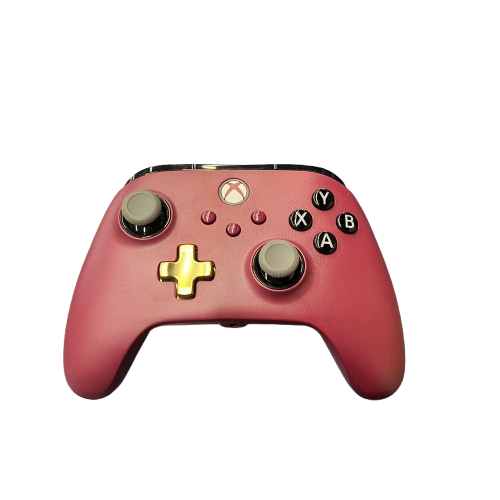 Xbox Wireless Controller Red Gold Button (MK)