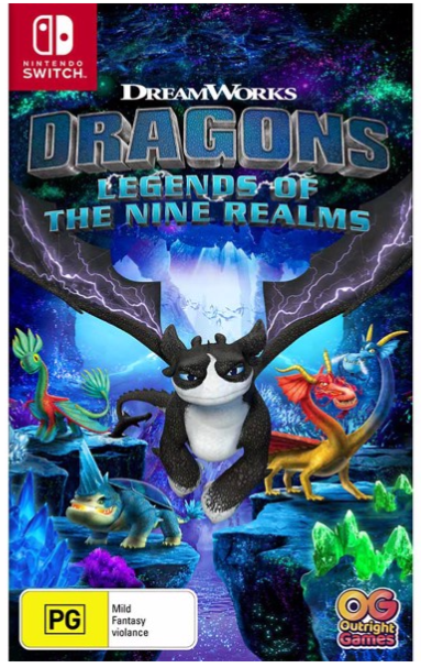 Dragons: Legend Of The Nine Relms Nintendo Switch – Game Cartridge Only