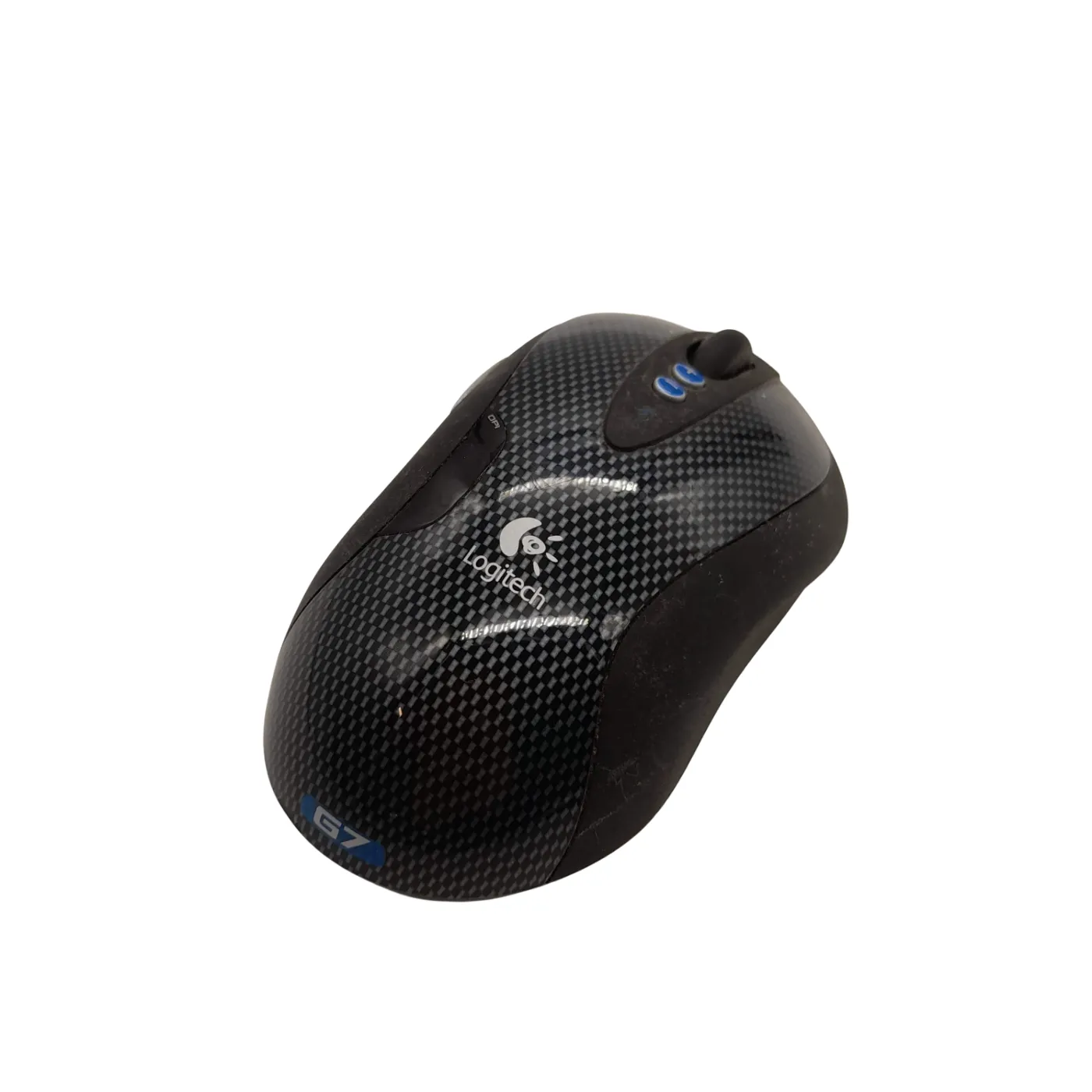 Logitech G7 Gaming Laser Cordless Mouse +USB Receiver +Charger (WR 1350332)