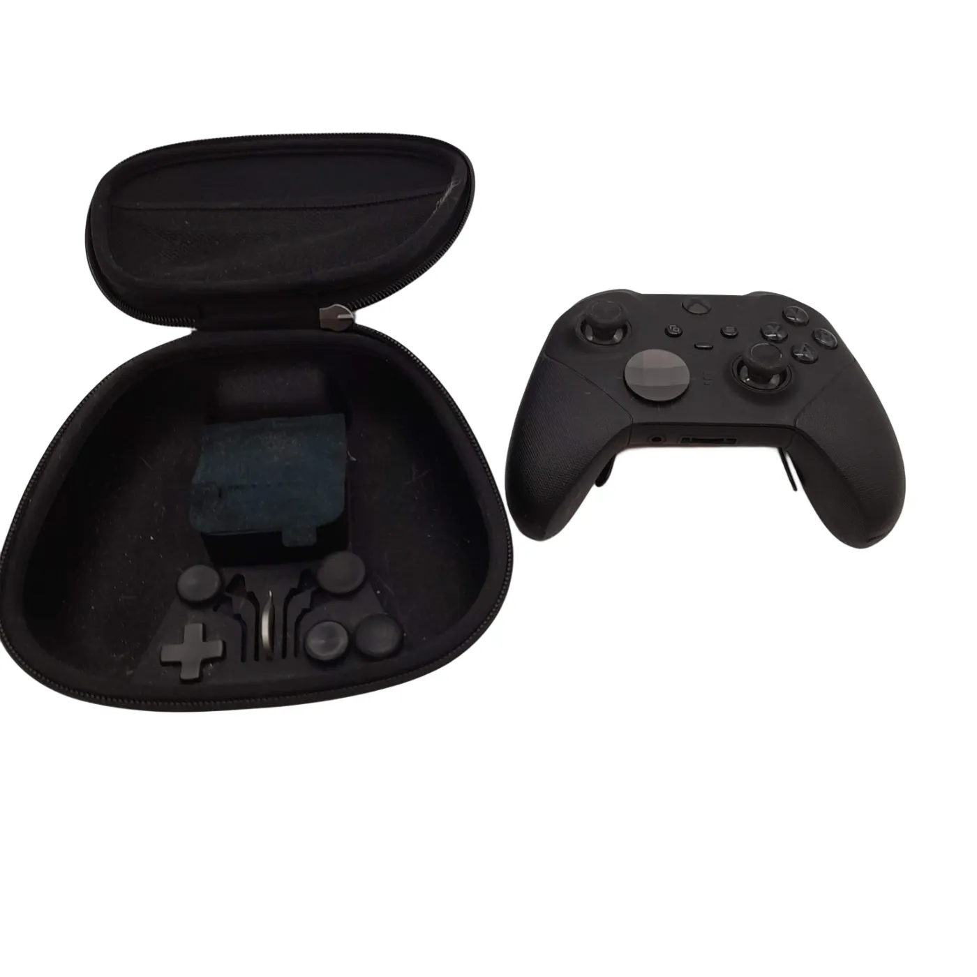 Microsoft Xbox Elite Series 2 Wireless Controller Model 1797 Black + Case + Joycon Bits (WR 1393788)