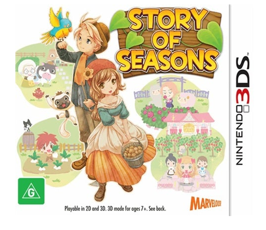 Story Of Seasons Nintendo 3DS Game In Case With Manual (CP)