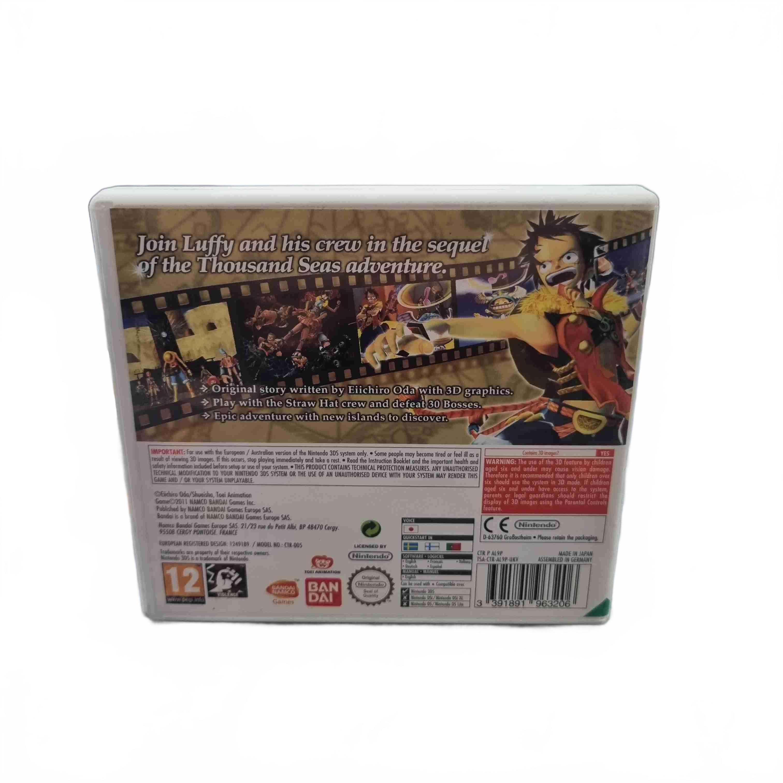 Nintendo 3DS Game: One Piece Unlimited Cruise SP2 (1434264)