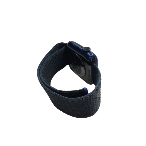 Apple Watch Series 6 44mm Blue Aluminum Case with Velcro Band (NA)