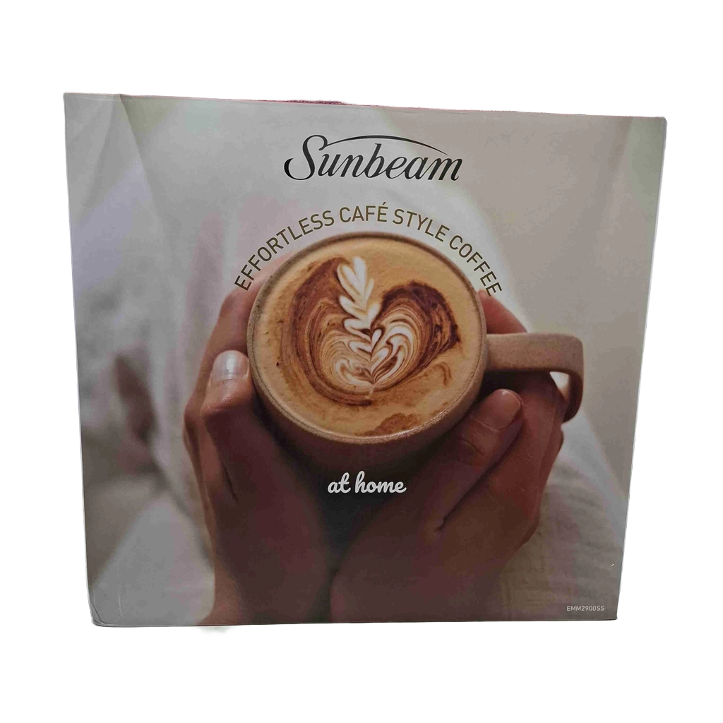 Sunbeam Compact Barista Espresso Coffee Machine EMM2900SS Silver (WR 1435305)