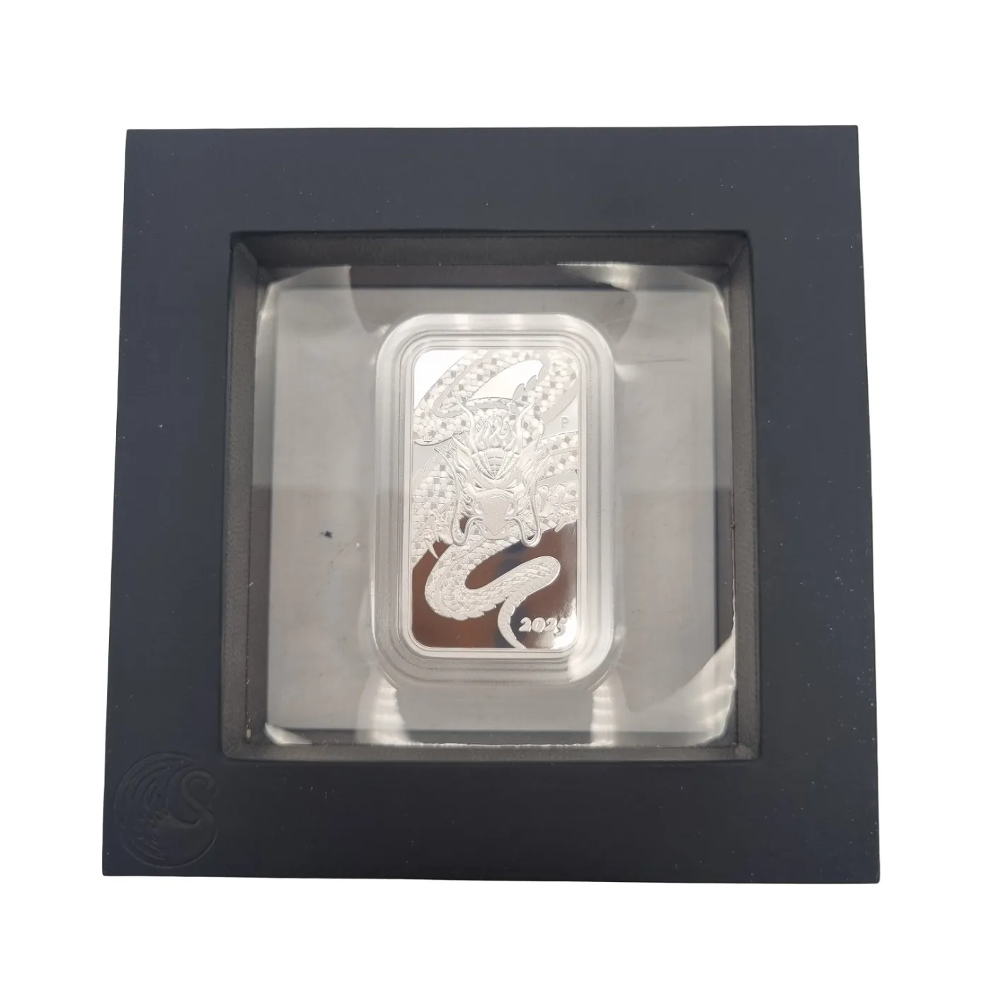 Perth Mint Rectangular Dragon 2 1oz Silver Coin  (WR 1403450)