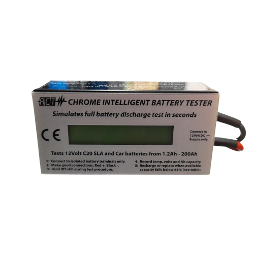 ACT Meters CHROME-IBT 12V SLA Intelligent Battery Tester Like New