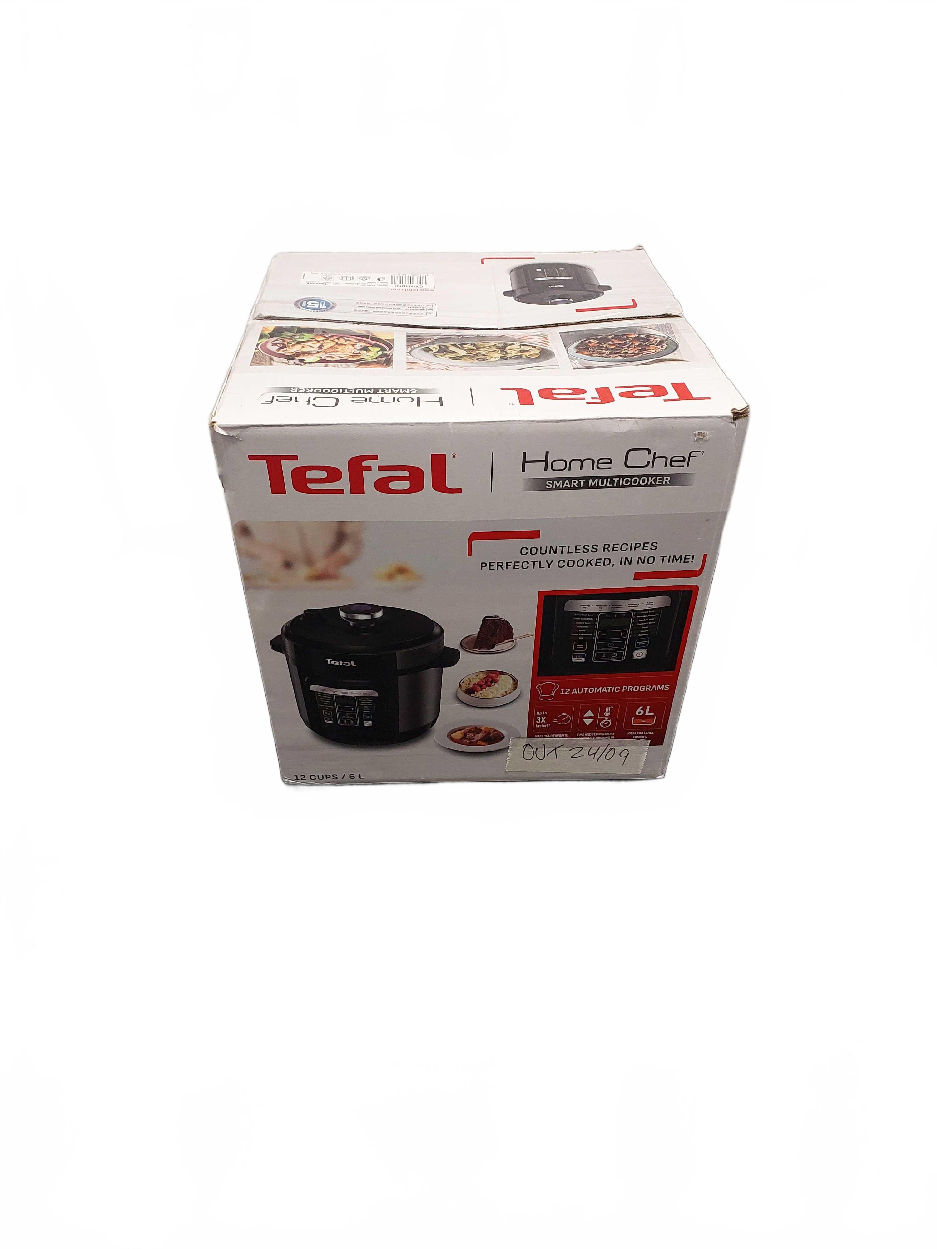 Tefal Pressure Cooker EPC16 Black (1428558) (GB)