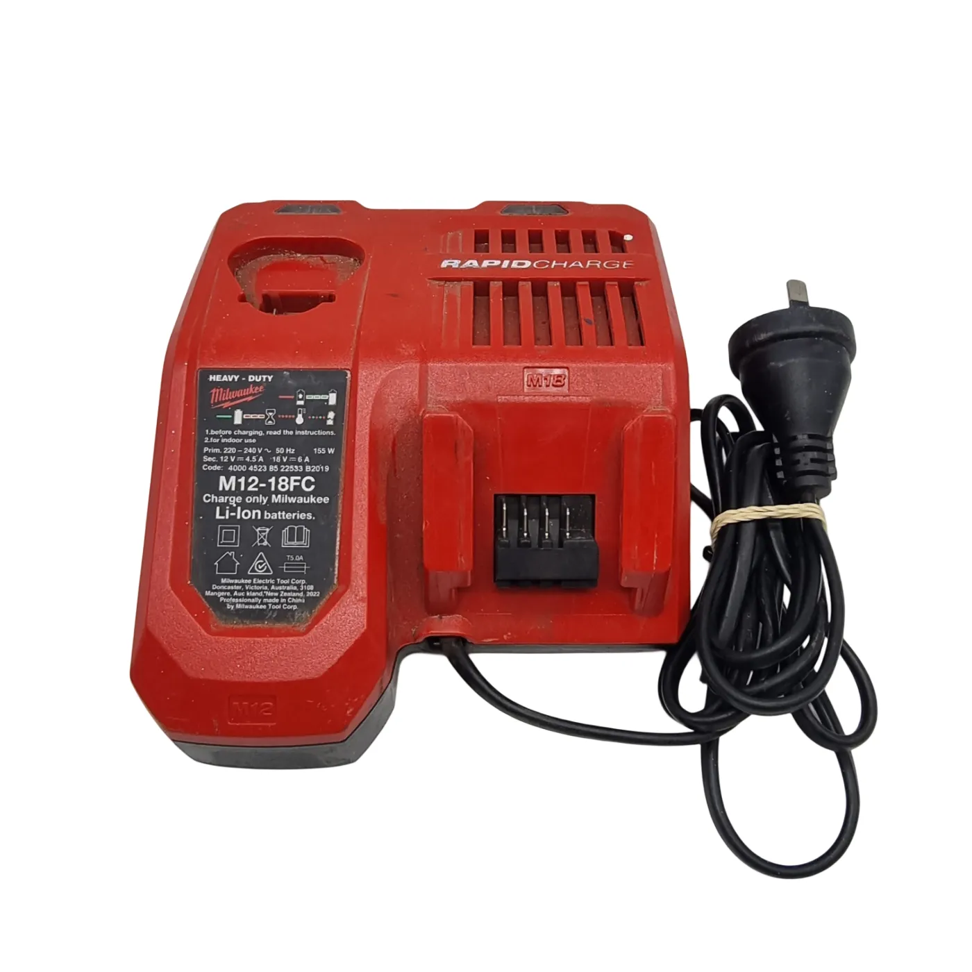 Milwaukee M12-18FC Battery Charger (WR 1401450)