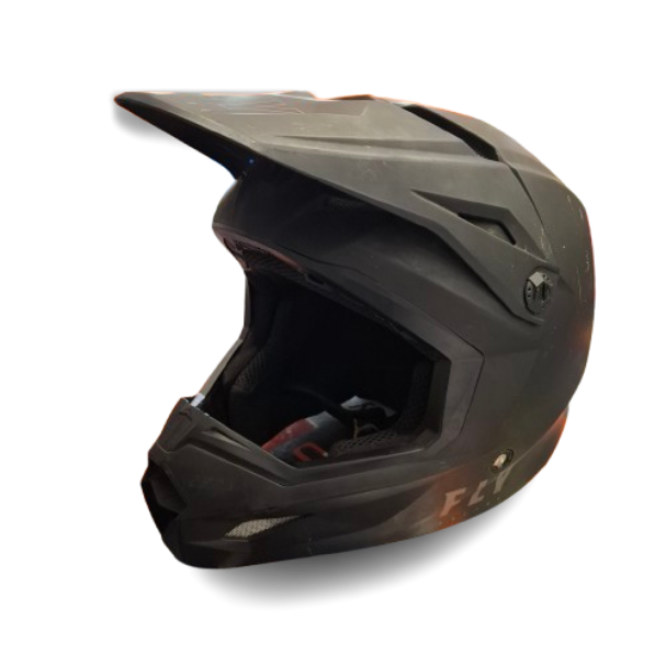 FLY Racing Kinetic Helmet Black XL (Used) (JN)