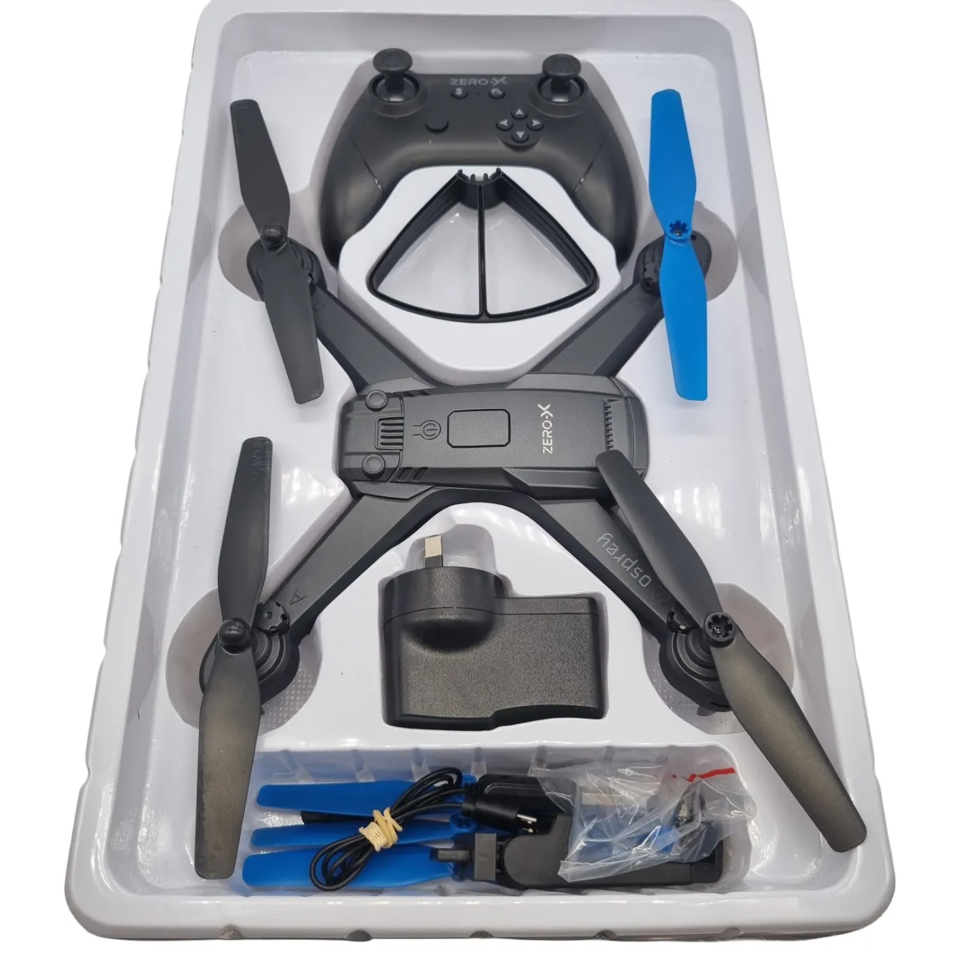 Zero-X DX-DR1 Drone In Box + Remote + Accessories (WR )