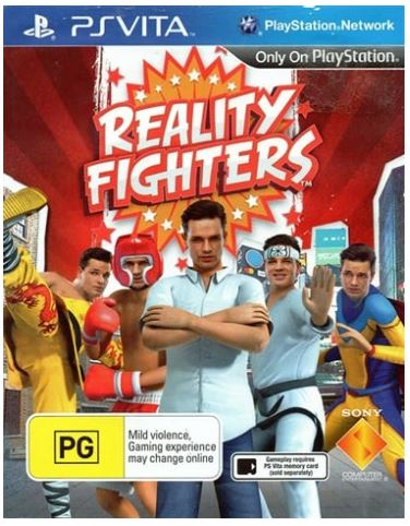 Sony PS Vita Reality Fighters. Good Condition With Case