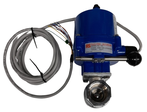 RS Pro HQ-003 Motorised Valve Electric Actuator Ball-Type 1000psi Like New