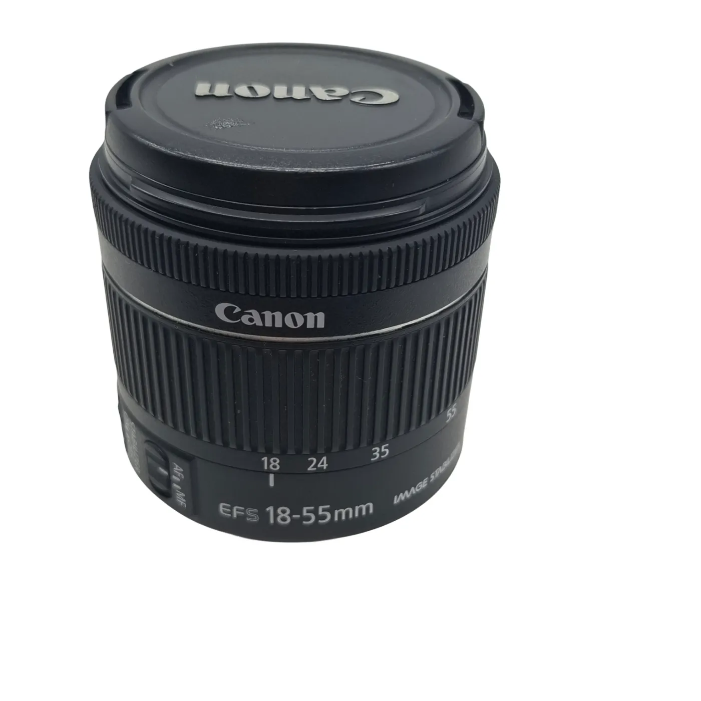 Canon Zoom Lens EF‑S 18‑55mm f/4‑5.6 + Lens Cover (WR)