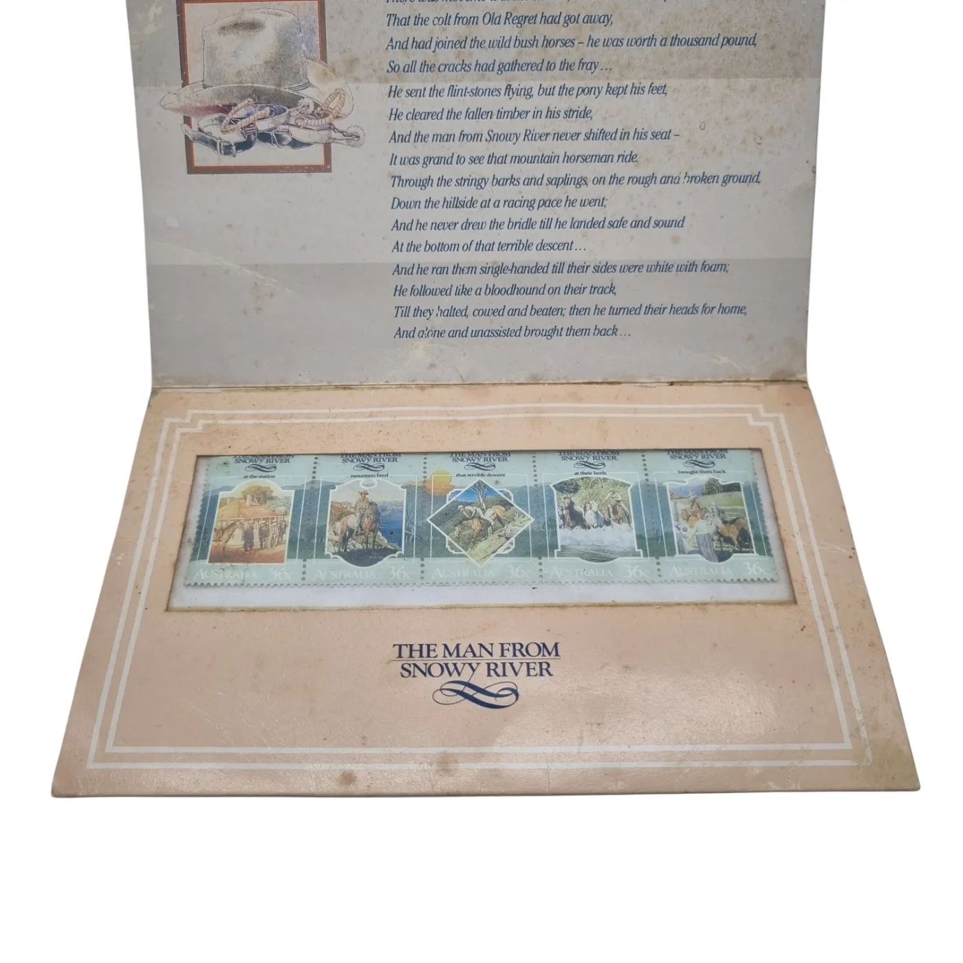 The Man From Snowy River Stamp Collectors Set  (WR 1339878)