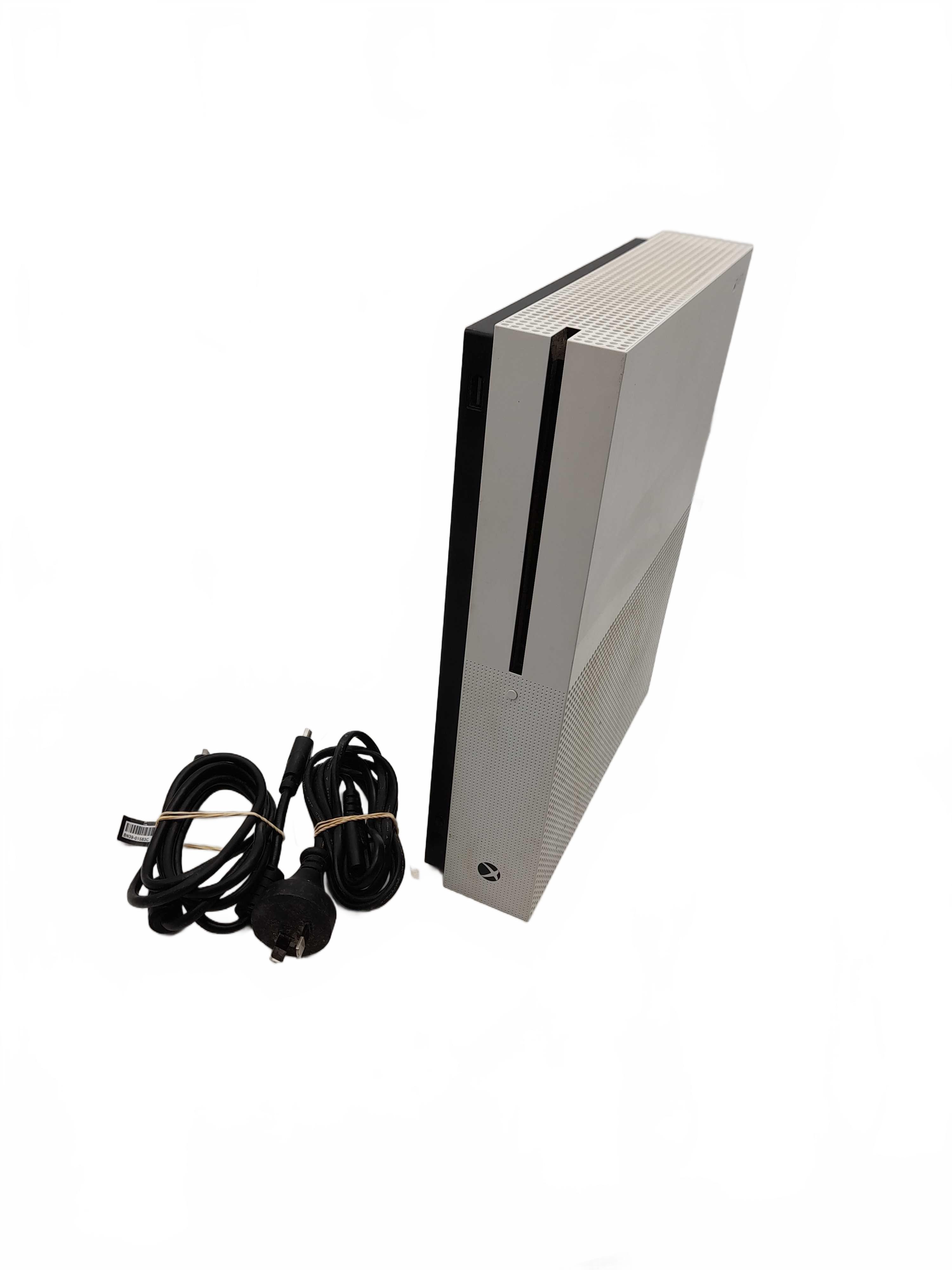 Microsoft Xbox One S Console 500GB White 1681 With Leads No Controller Good Working Condition (WL1431731)