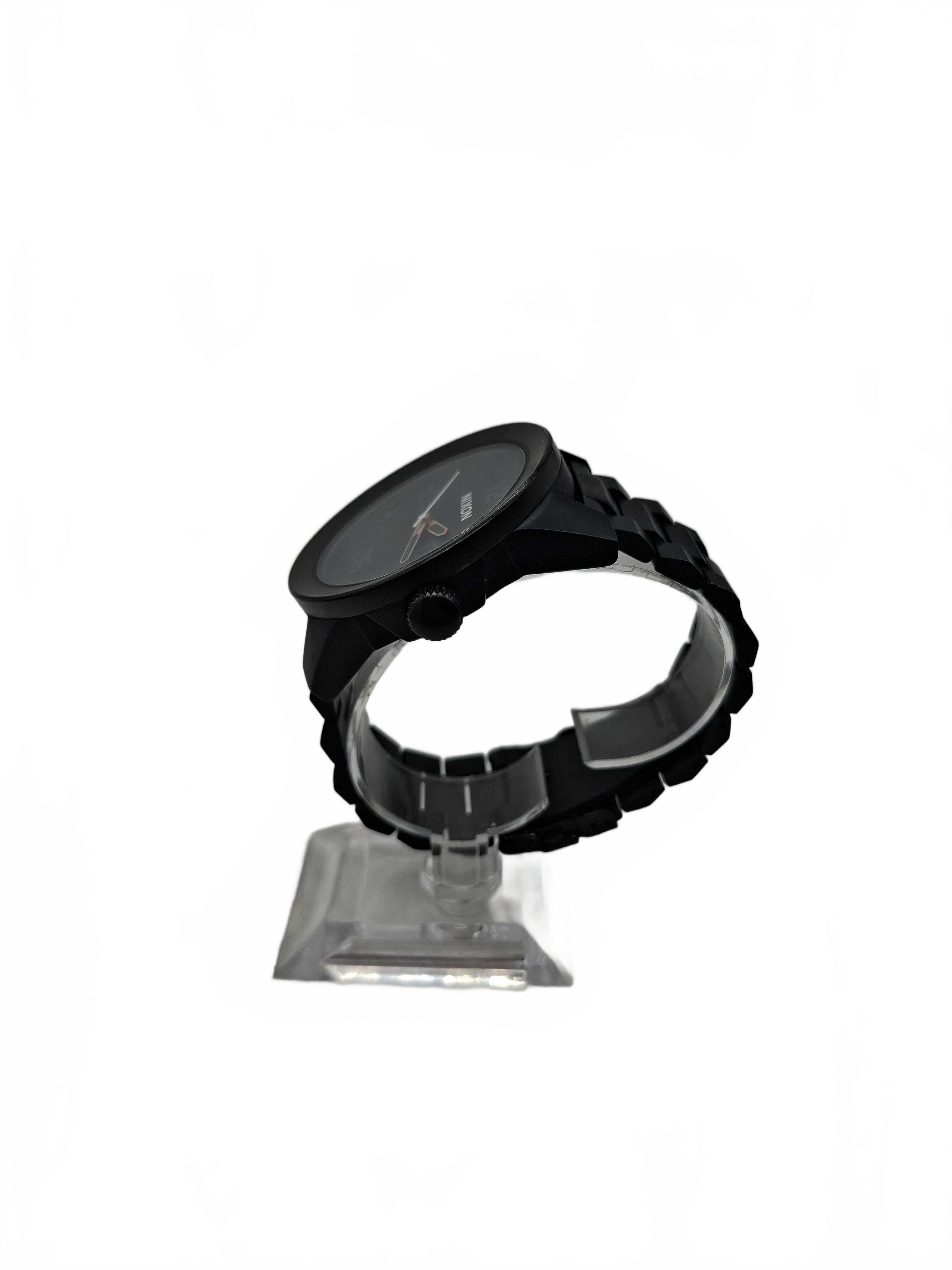 Nixon Take Charge The Corp Men’s Black Stainless Steel Watch (WR 1435404)