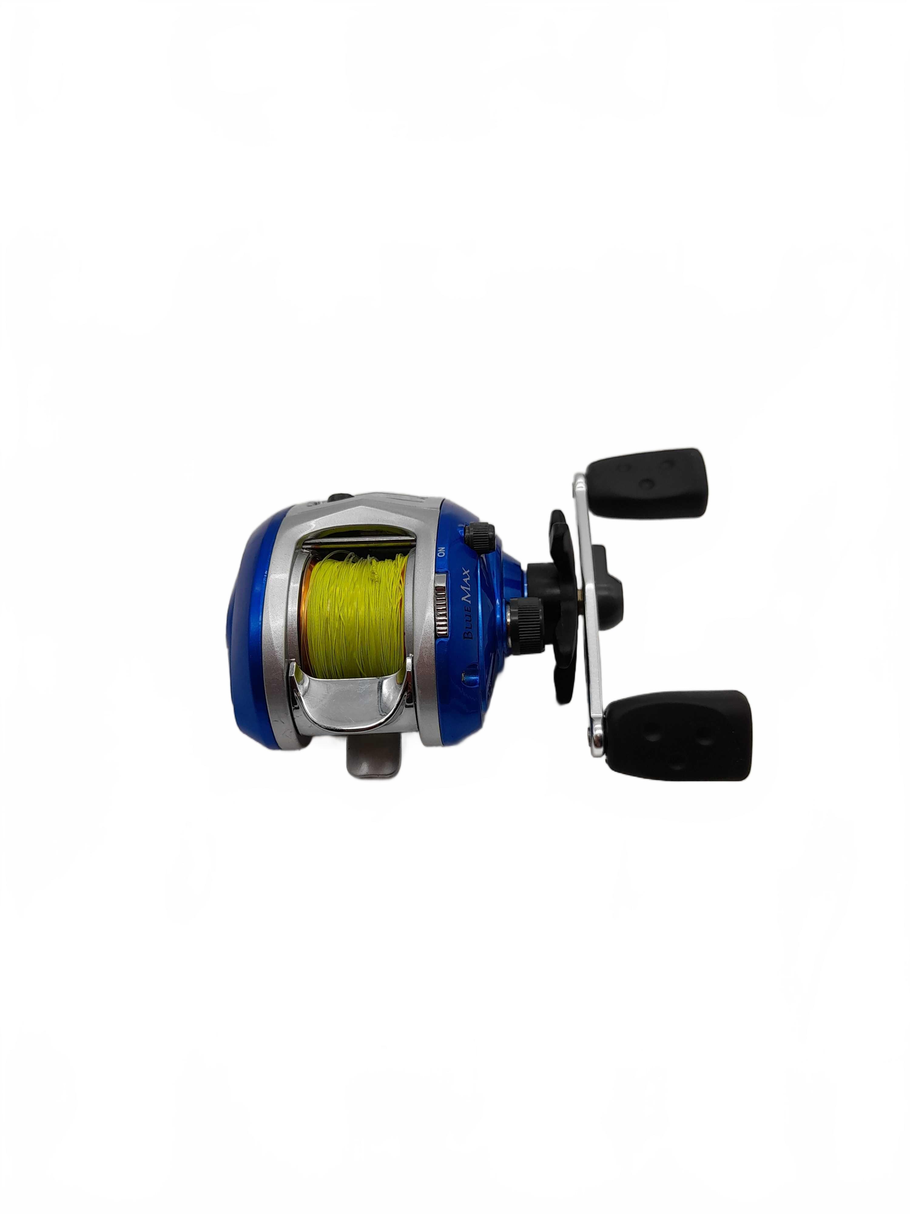 Abu Garcia Bluemax Fishing Reel 3 Bearings With Yellow Line As New (WL1431900)