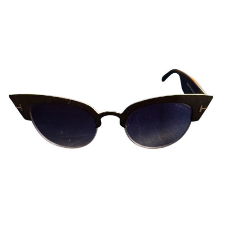 Tom Ford Sunglasses Alexandra 02   Black Silver No Case (lel)