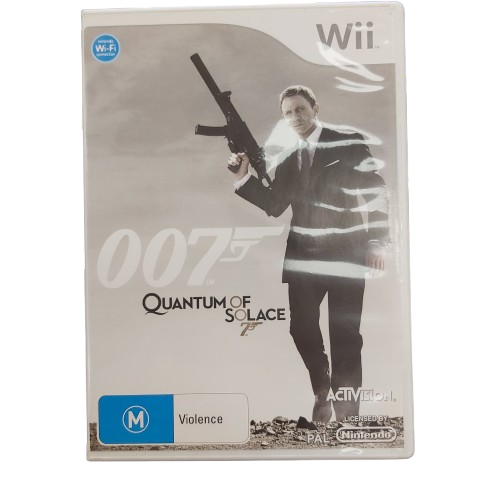 007 Quantum Of Solace 7 Wii Game Very Good Condition With Manual