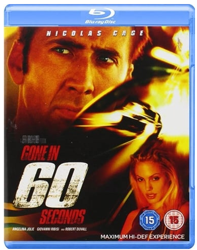 Gone In 60 Seconds Blu Ray Good Coindition (CP)