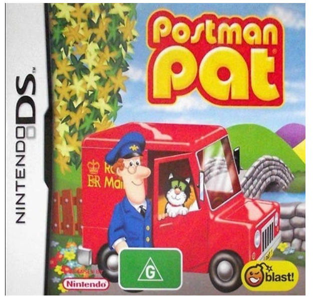 Postman Pat Nintendo DS Game Cartridge Only Good Condition (CP-1353507)