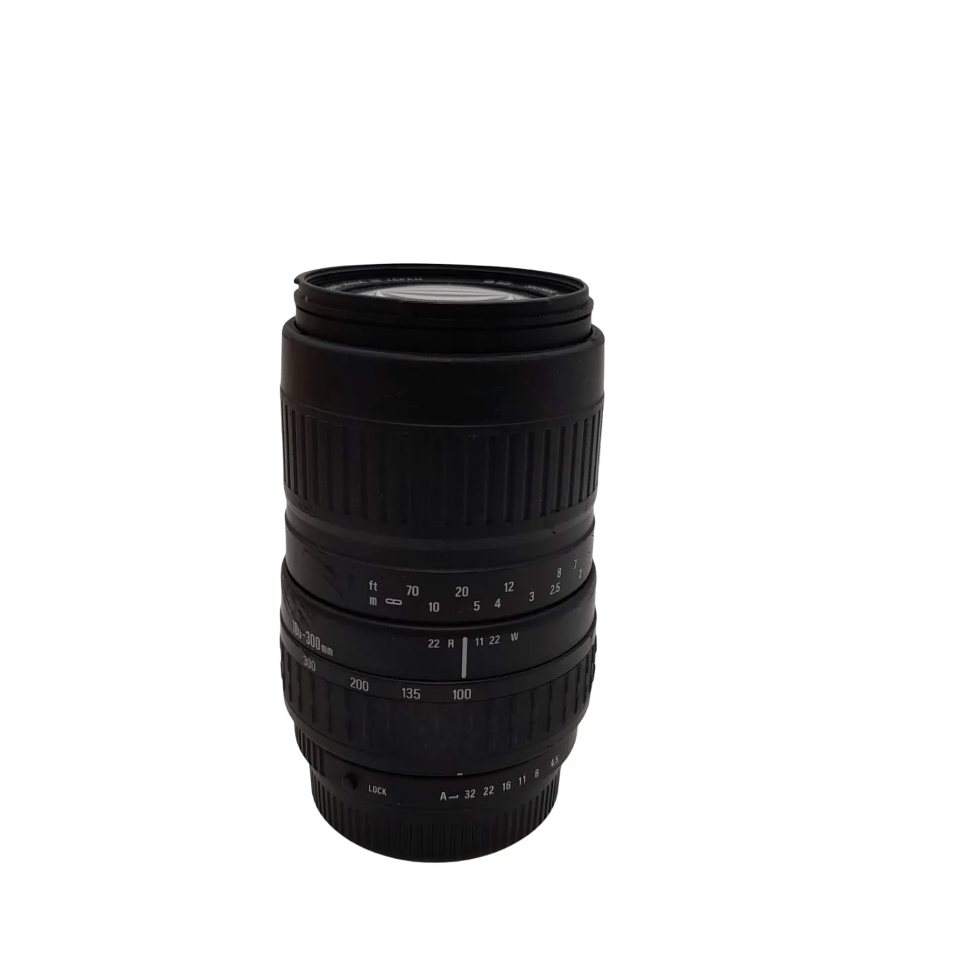 Sigma Lens F4.5-6.7 DL 100-300mm – With Box (WR)
