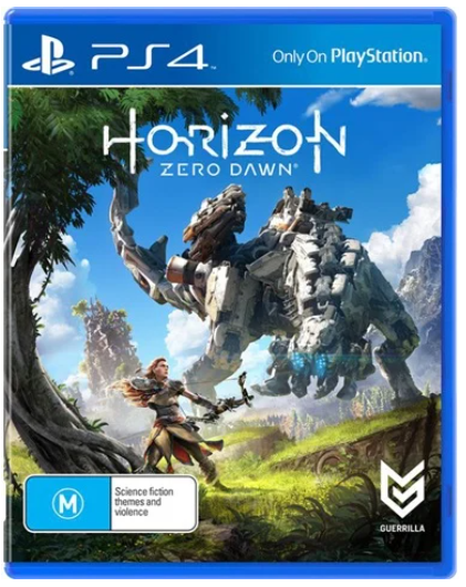 Horizon Zero Dawn Playstation 4 Game Average Condition No Manual