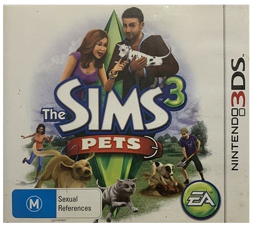 The Sims Petz 3 Nintendo 3DS Cartridge Only (CP)
