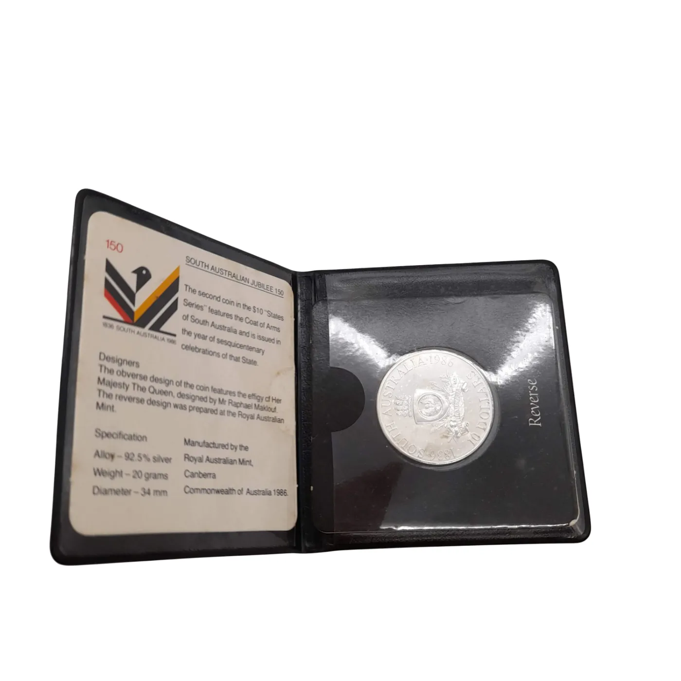 Royal Australian Mint 1986 $10 Uncirculated Coin In Black Case (WL 1385363)