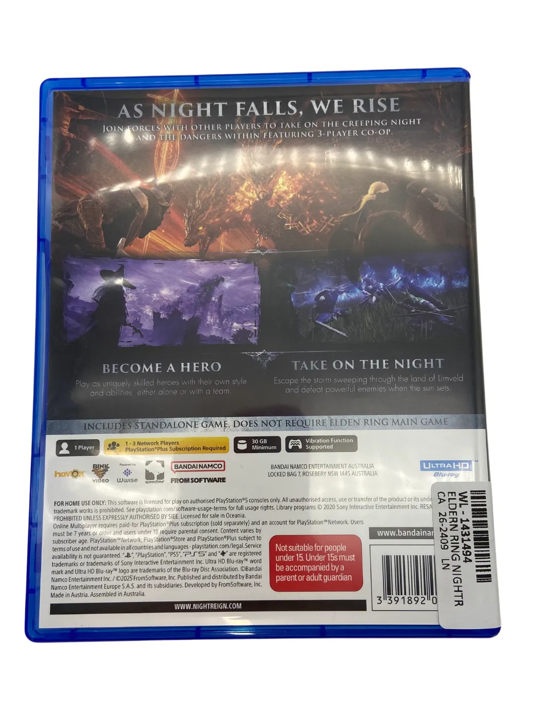 Elden Ring Nightreign PS5 Game (WL 1431494)