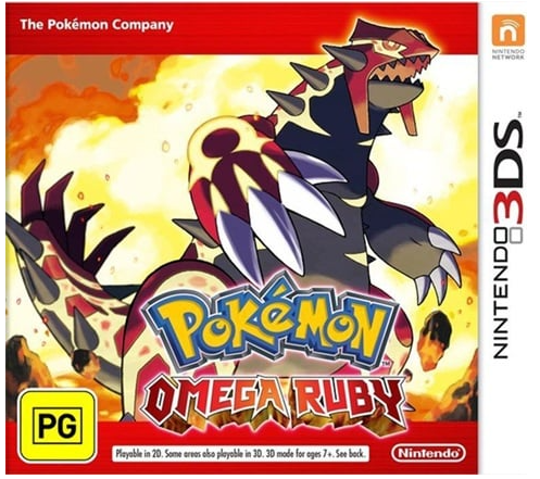 Nintendo 3DS Pokemon Omega Ruby, Excellent USED Condition, With Case No Manual (CP)