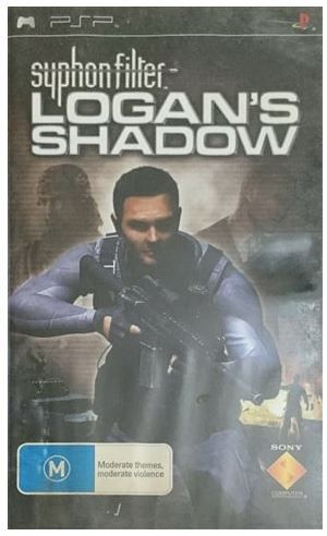 Syphon Filter Logan’s Shadow PSP Game In Case Good Condition With Manual (GE1353821)