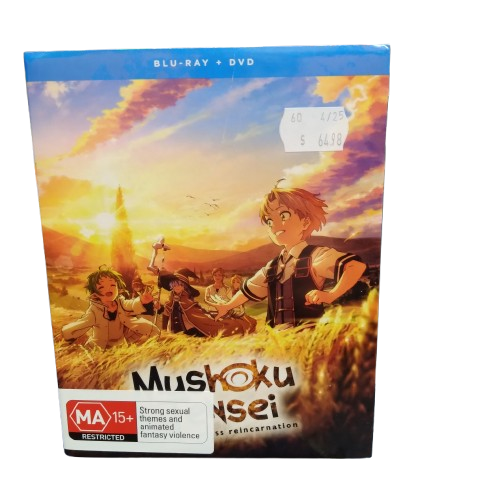 Mushoku Tensei: Jobless Reincarnation – Season 1 Part 1 Blu- Ray + DVD (LEL)