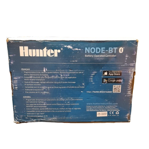 Hunter NODE-BT Bluetooth Battery Powered Irrigation Controllers