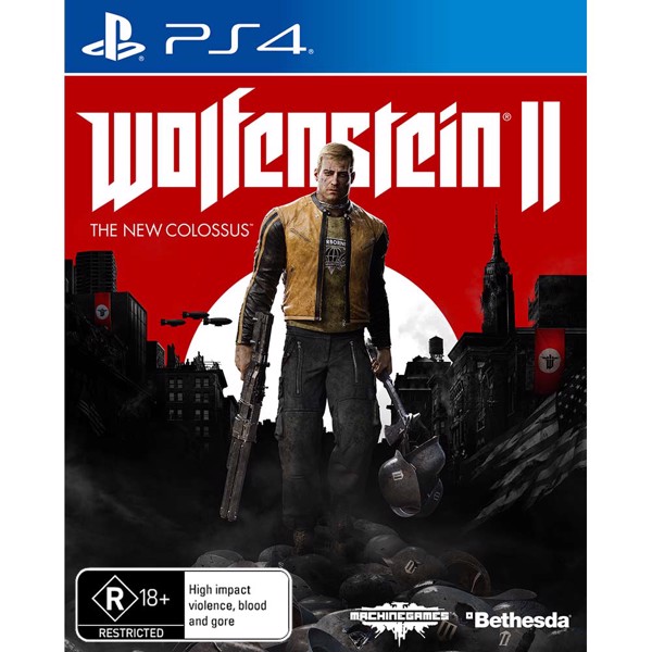 Wolfenstein 2 PS4 Game (GE)